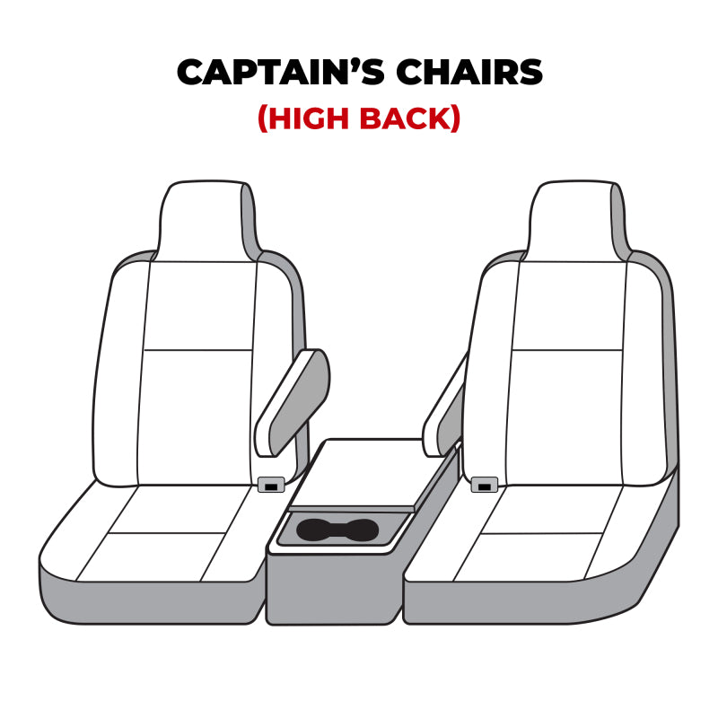 Covercraft 00-06 Ford Excursion Carhartt SeatSaver Custom Front Row Seat Covers - Gravel