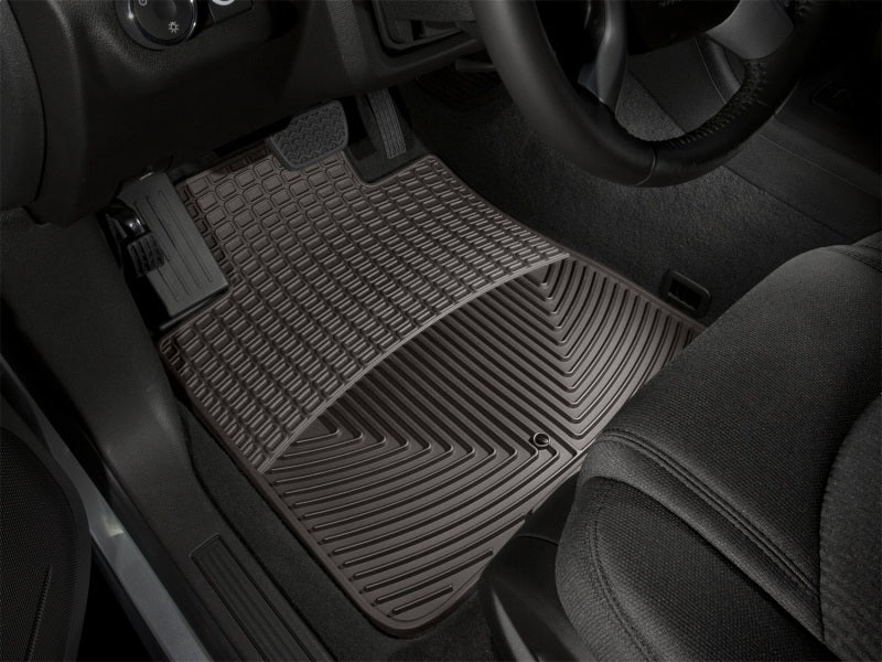 WeatherTech 09-17 Chevy Traverse / 08-17 Buick Enclave Front Rubber Mats - Cocoa