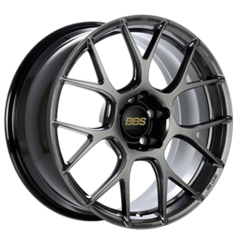 BBS RE-V7 18x9.5 5x114.3 ET38 Diamond Black Wheel -82mm PFS/Clip Required