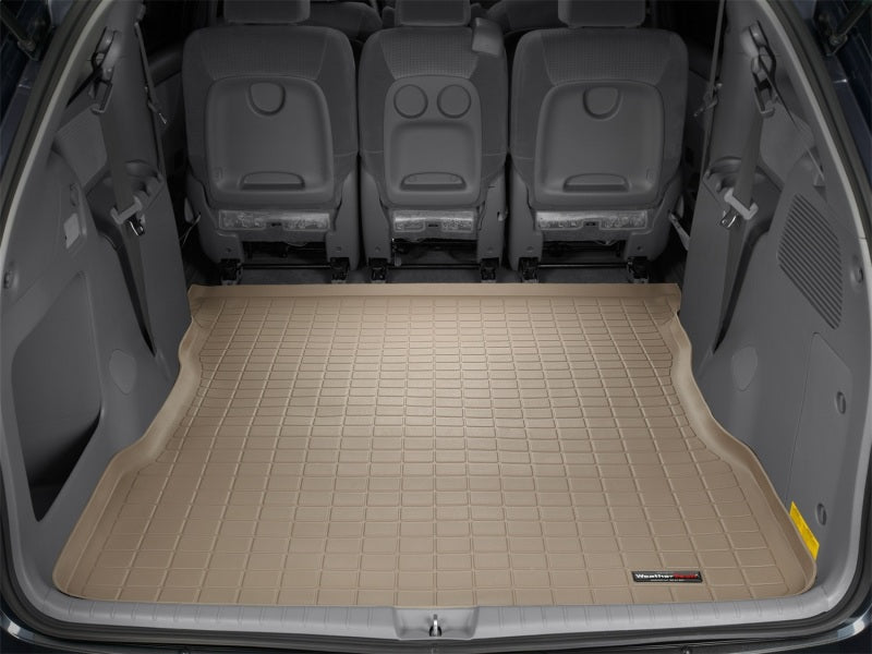 WeatherTech 04-10 Toyota Sienna Cargo Liners - Tan