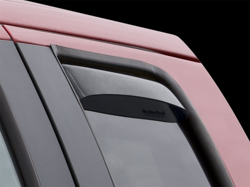 WeatherTech 04-14 Ford F-150 SuperCrew Front Side Window Deflectors - Dark Tint