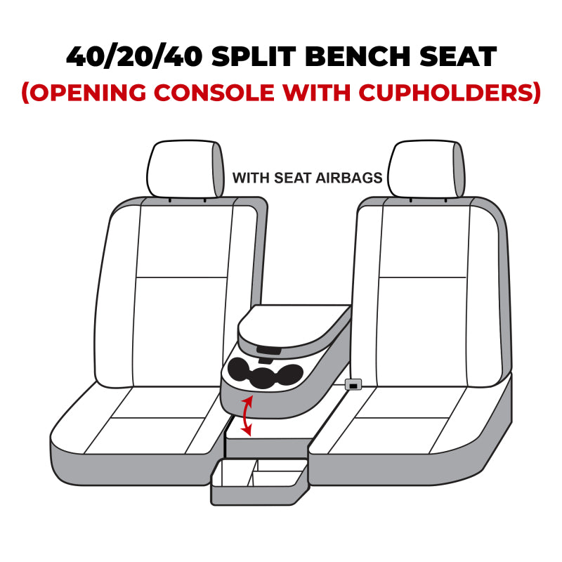 Covercraft Endura Waterproof Polyester SeatSaver Custom Front Row Seat Covers