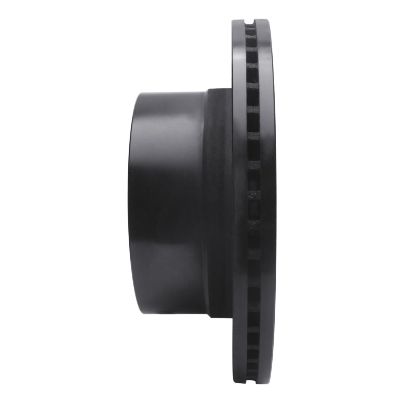 R1 19-25 Ram 3500 Rear Right Drilled & Slotted Black Brake Rotor