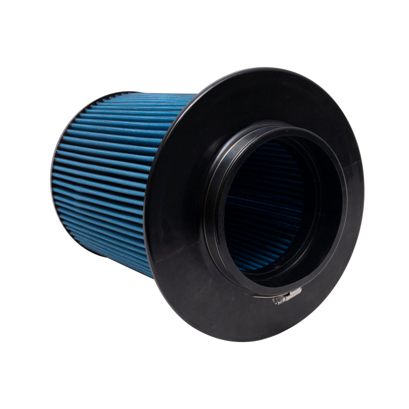 Injen SuperNano Web Dry Air Filter w/ Twist Lock Base- 5in Flange ID / 9.3in Base / 8.5in Height