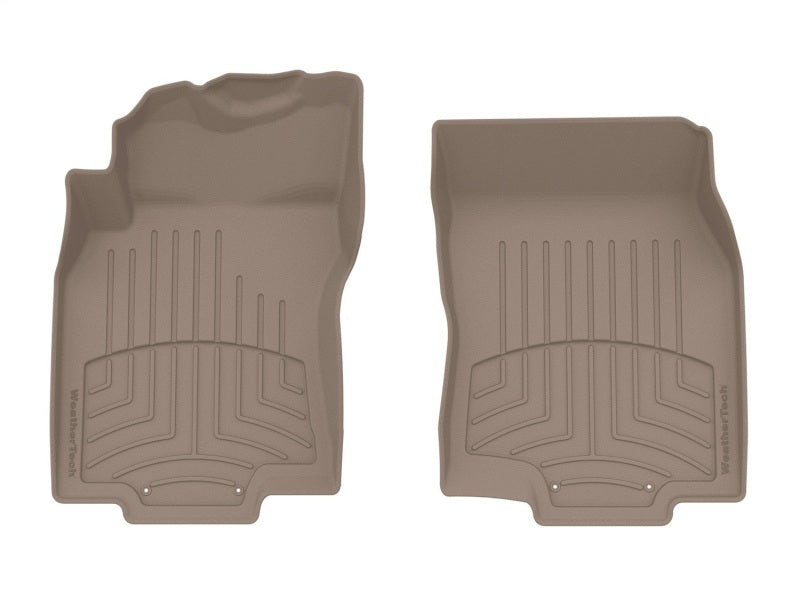 WeatherTech 2014+ Nissan Rogue Front FloorLiner HP - Tan