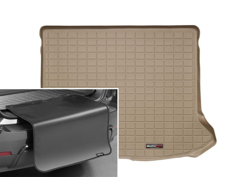 WeatherTech 10-16 Volvo XC60 Cargo With Bumper Protector - Tan