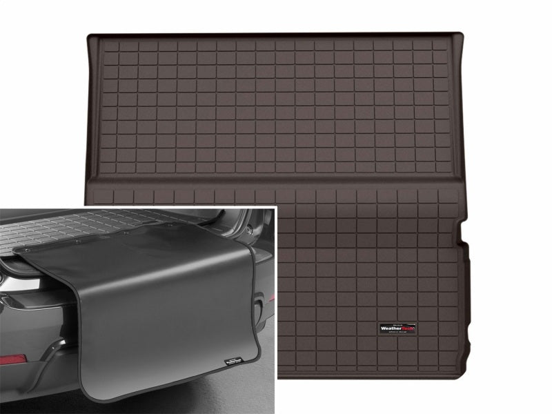 WeatherTech 25-26 Ford Expedition Trunk Cargo Liner w/Bumper Protector - Cocoa