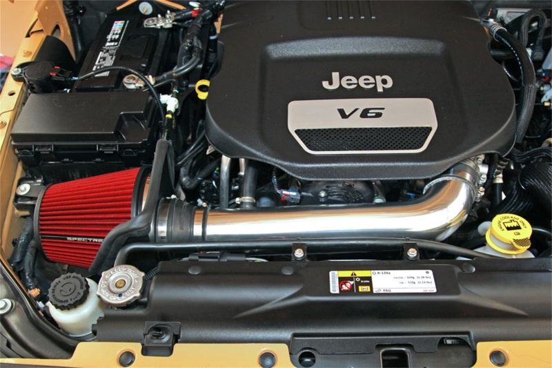 Spectre Air Intake Kit Jeep Wrangler V6-3.6L F/I 12-18