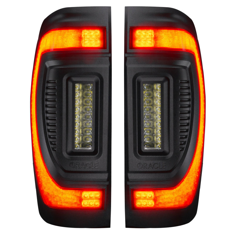 Oracle 19-23 GMC Sierra Flush Style LED Tail Lights - Factory Halogen