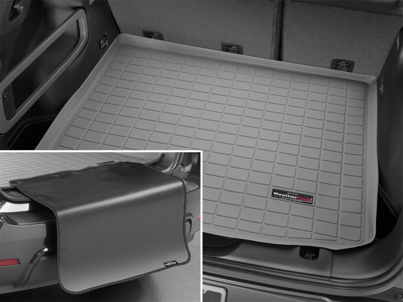 WeatherTech 2026 Toyota RAV4 Trunk-JBL Premium Audi-Cargo Liner w/Bumper ProtectorSK 2pc - Grey