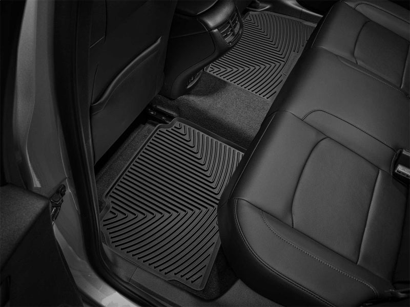 WeatherTech 2016+ Chevrolet Malibu Rear Rubber Mats - Black