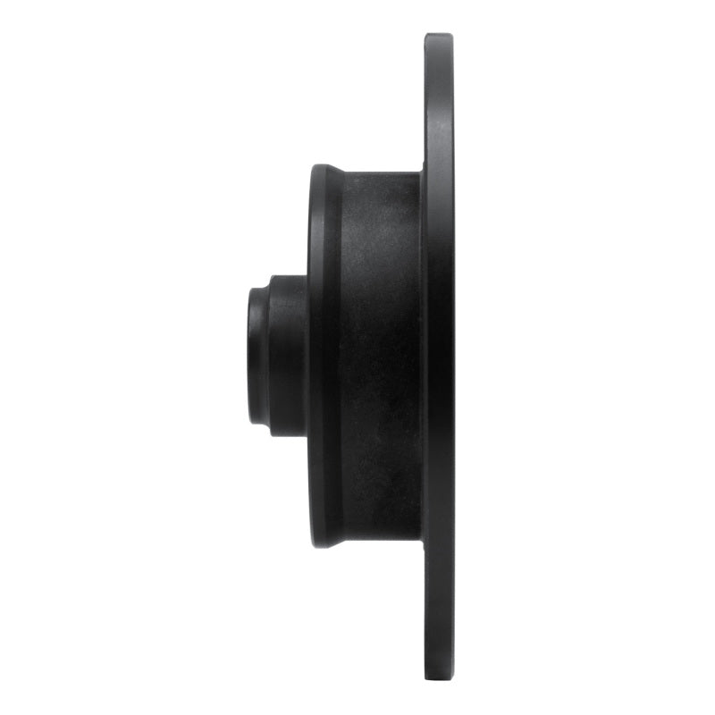 R1 85-02 Volkswagen Cabrio Rear Left Drilled & Slotted Black Brake Rotor
