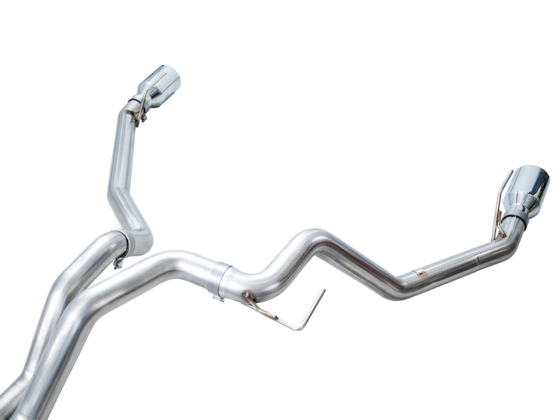 AWE 2024+ Ford Ranger Raptor 3.0L Switchpath Cat-Back Exhaust - Chrome Silver Tips