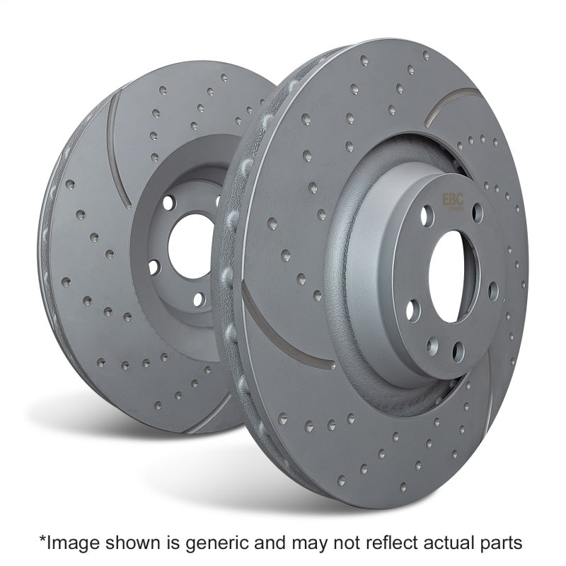 EBC 95-01 BMW 750iL 5.4 (E38) GD Sport Front Rotors