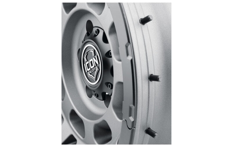 ICON Hammer Pro 17x8.5 / 6x135 / 25MM / 5in BS - Charcoal
