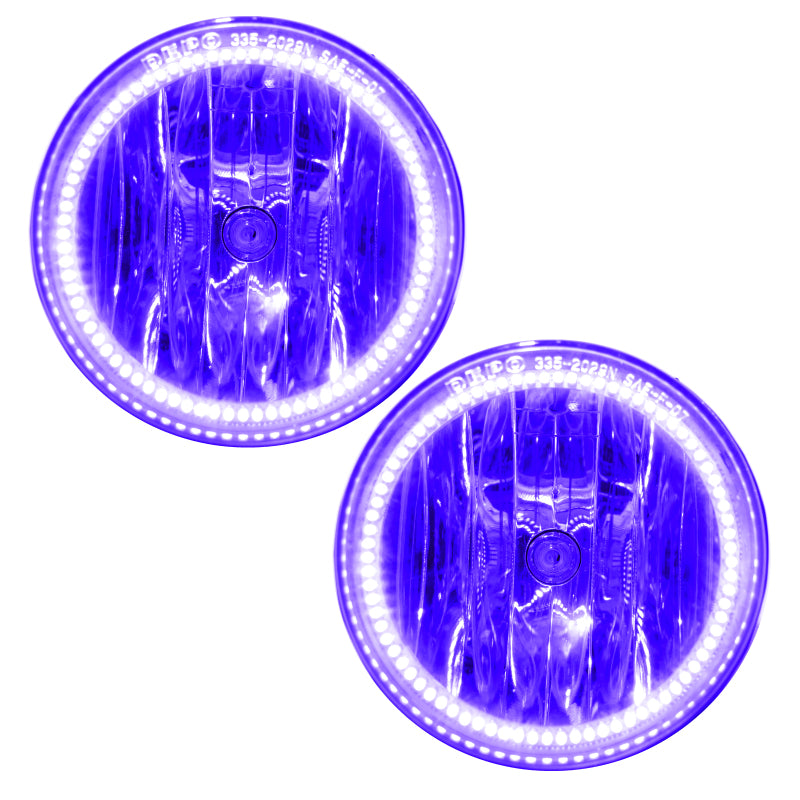 Oracle 01-04 Nissan Frontier LED Fog Light Halo Kit - UV/Purple