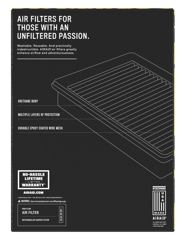 Airaid 19+ Chevy Silverado 1500 V8-5.3L Direct Replacement Filter