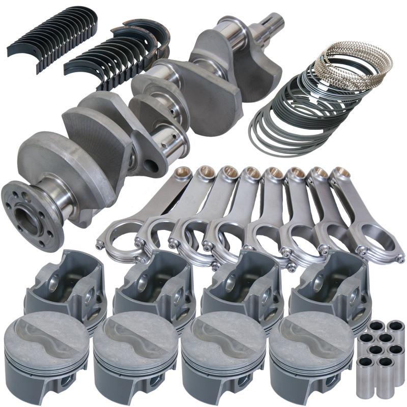 Eagle Chrysler RB 4.150in Crank 6.760in H-Beam -8cc Flat Top 4.350in Pistons Rotating Assembly
