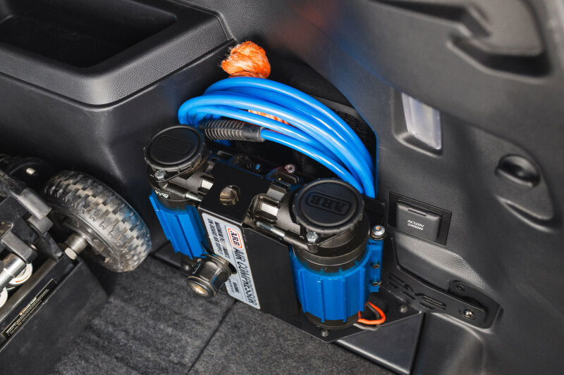 DV8 Offroad 25-26 Toyota 4Runner i-Force MAX Compressor Mount - Micro Texture Black Powder Coat