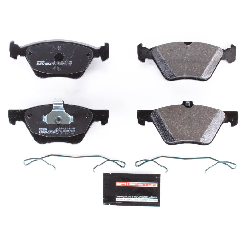 Power Stop 06-09 Mercedes-Benz E350 Euro-Stop ECE-R90 Front Brake Pads