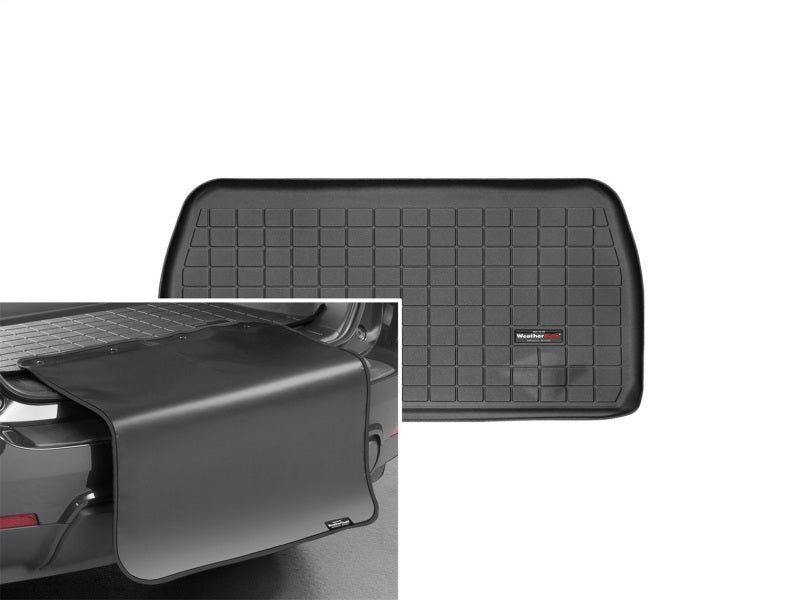 WeatherTech 11-17 Honda Odyssey Cargo With Bumper Protector - Black