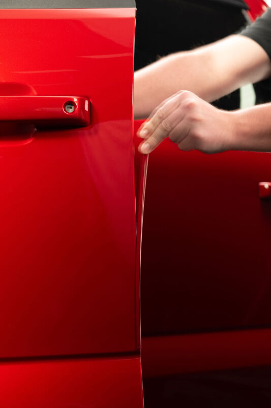 Husky Liners 21-25 Ford F150 Door Edge Guards (4pc Set) - Rapid Red Metallic Tri Coat