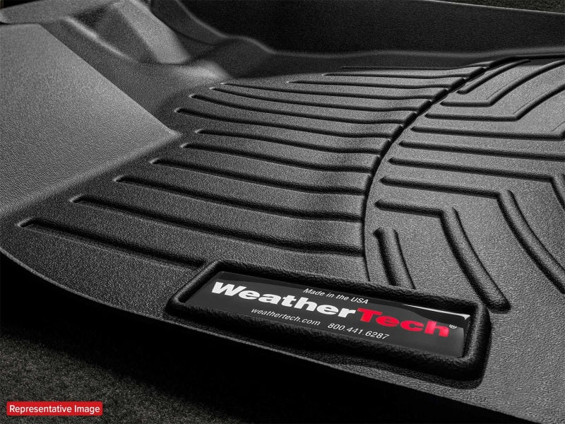WeatherTech 05-11 Hyundai Accent Rear FloorLiner - Black