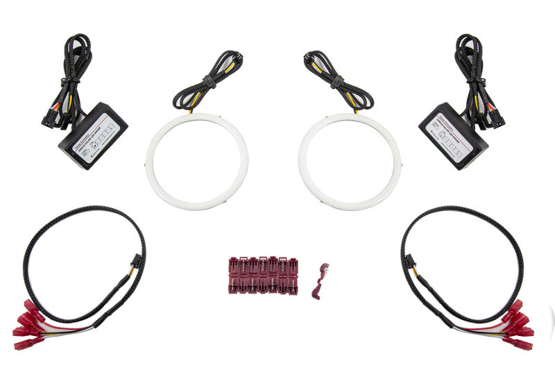 Diode Dynamics Halo Lights LED 120mm - Red (Pair)