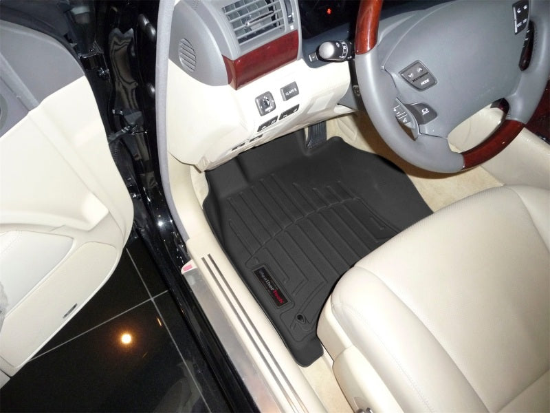 WeatherTech 07+ Lexus LS Front FloorLiner - Black