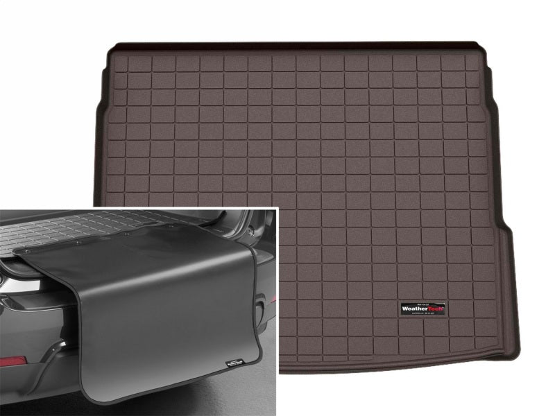 WeatherTech 2025 BMW X330/X3m50 Cargo Liner w/Bumper Protector - Cocoa