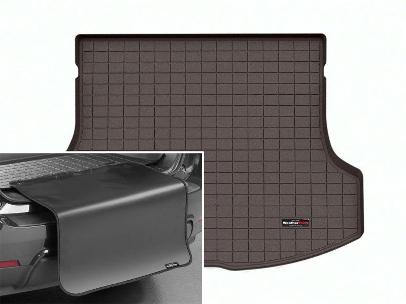 WeatherTech 2023 Lexus RX AWD/Hybrid Cargo Liner w/Bumper Protector - Cocoa
