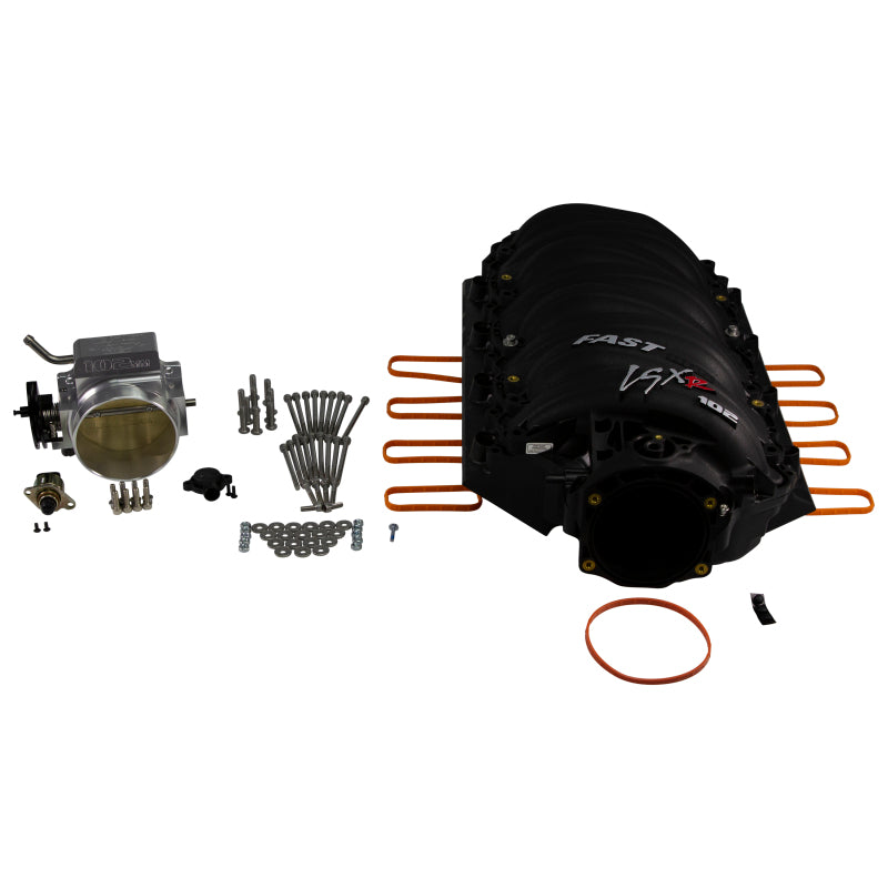 FAST Throttle Body / Manifold Kit, 102 Mm Throttle Body W/ 102Mm Blackls7 Manifold