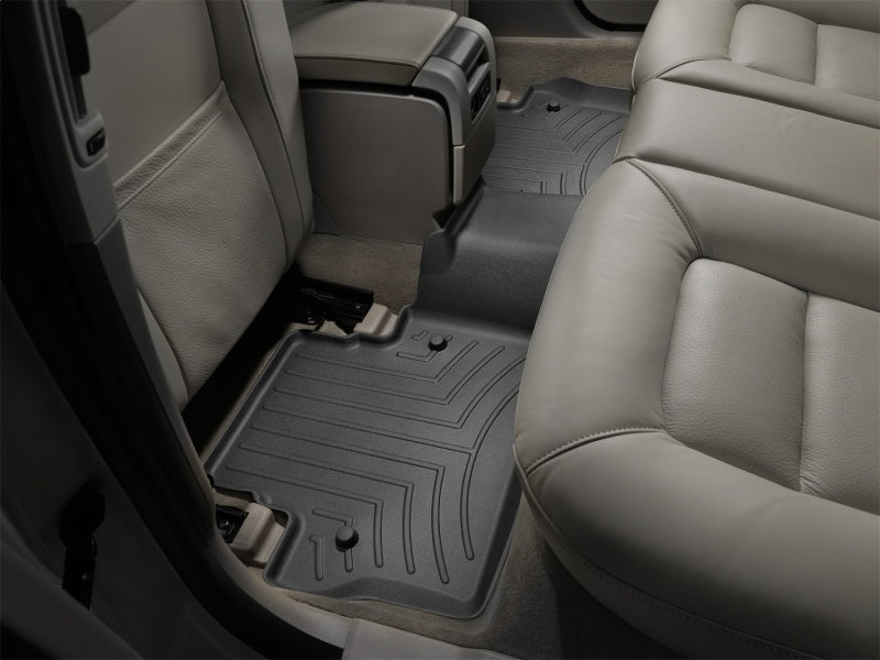 WeatherTech 07+ Volvo S80 Rear FloorLiner - Black