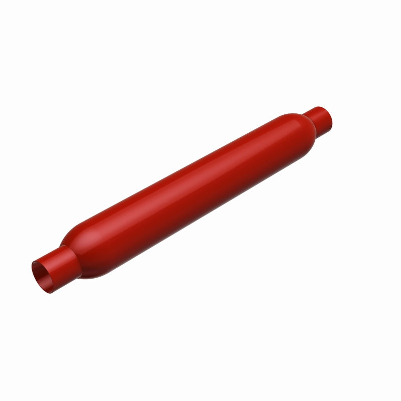 MagnaFlow Muffler Red Pack Series Glasspack 3.5 Dia 12 2.25/2.25 RP