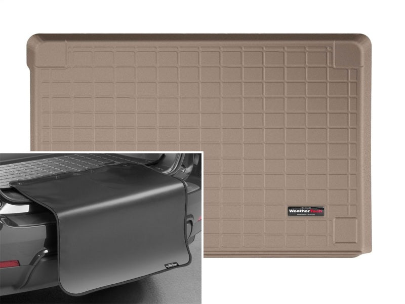 WeatherTech 2019+ Mercedes Benz G Class Cargo w/ Bumper Protector - Tan