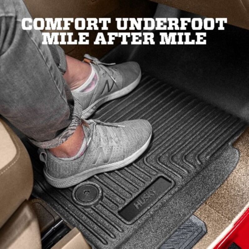 Husky Liners 2024 Toyota Grand Highlander Weatherbeater Black Front & 2nd Seat Floor Liners