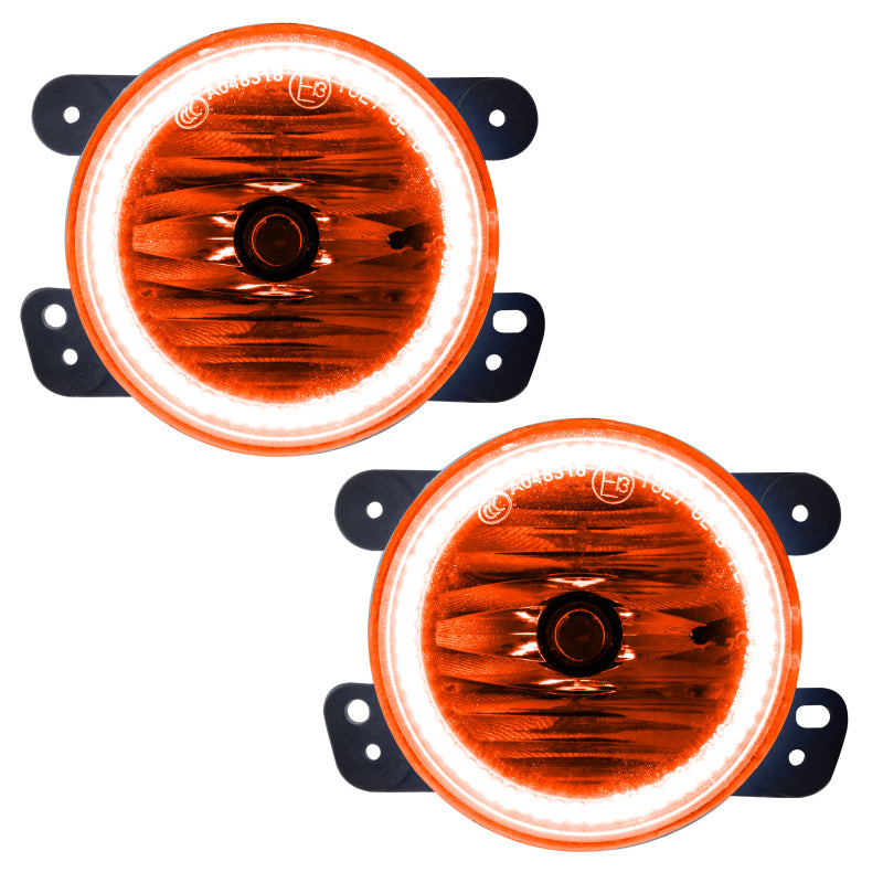 Oracle 11-12 Dodge Charger LED Fog Light Halo Kit - Amber