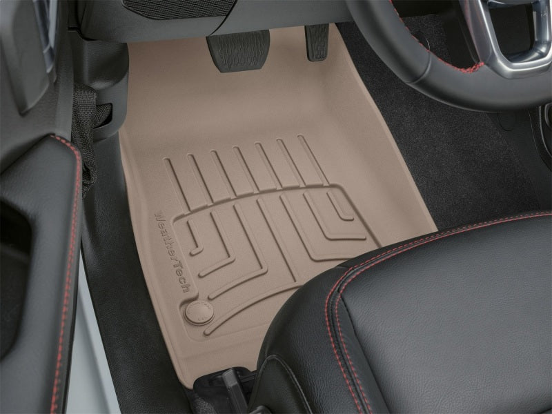 WeatherTech 2020+ Jeep Gladiator Front FloorLiner HP - Tan