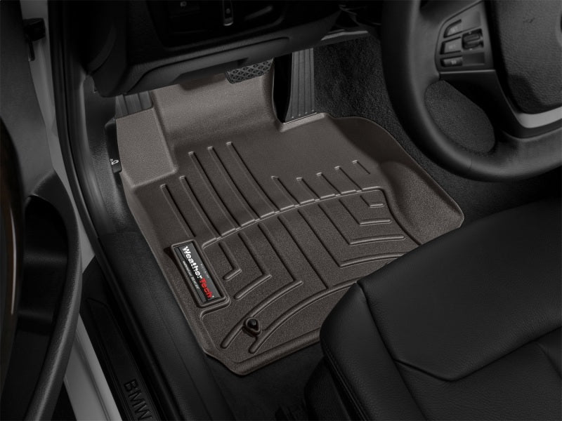 WeatherTech 2012+ BMW 3-Series Front FloorLiner - Cocoa