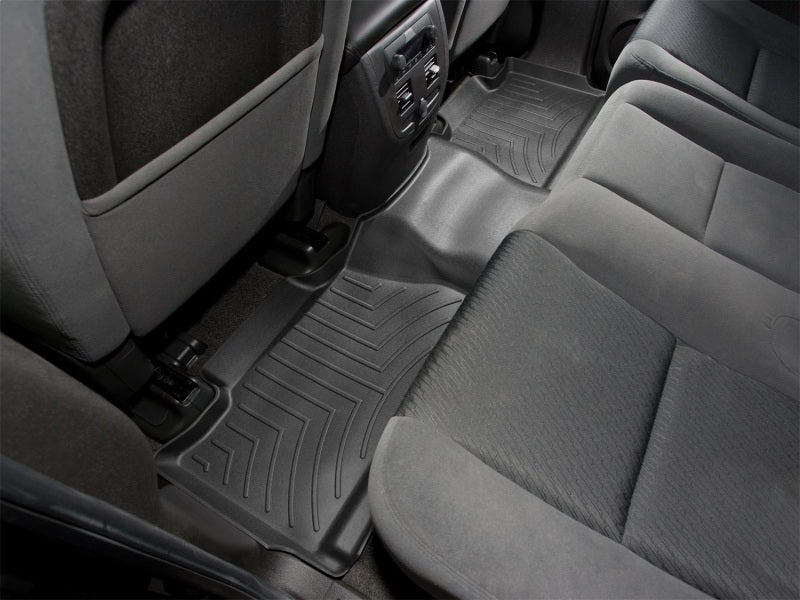 WeatherTech 07+ Chevrolet Avalanche Rear FloorLiner - Black