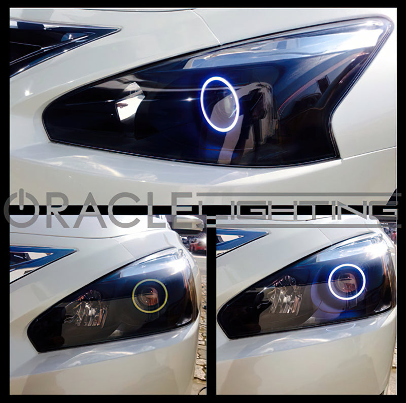 Oracle 13-15 Nissan Altima Sedan LED Headlight Halo Kit - UV/Purple