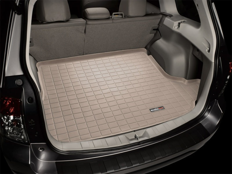 WeatherTech 09-13 Subaru Forester Cargo Liners - Tan