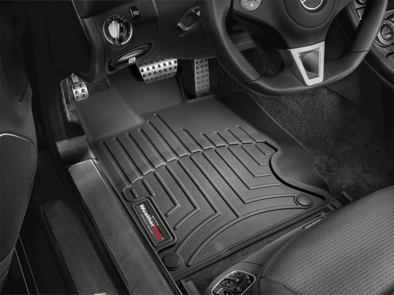 WeatherTech 08-12 Mercedes-Benz SL-Class Front FloorLiner - Black