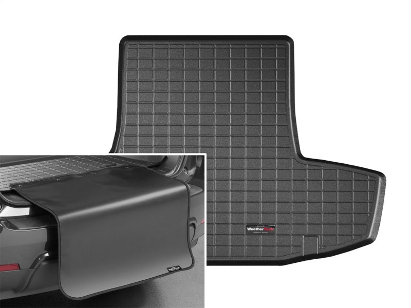 WeatherTech 06-11 Lexus GS Cargo Liner w/ Bumper Protector - Black
