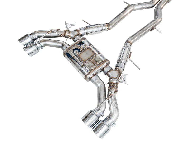 AWE Tuning 22-26 Cadillac CT5-V Blackwing SwitchPath Exhaust - Chrome Silver Tips