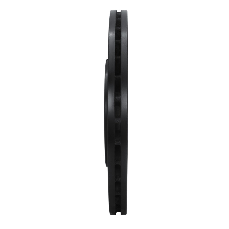 R1 92-95 Volkswagen CORRADO Front Right Drilled & Slotted Black Brake Rotor