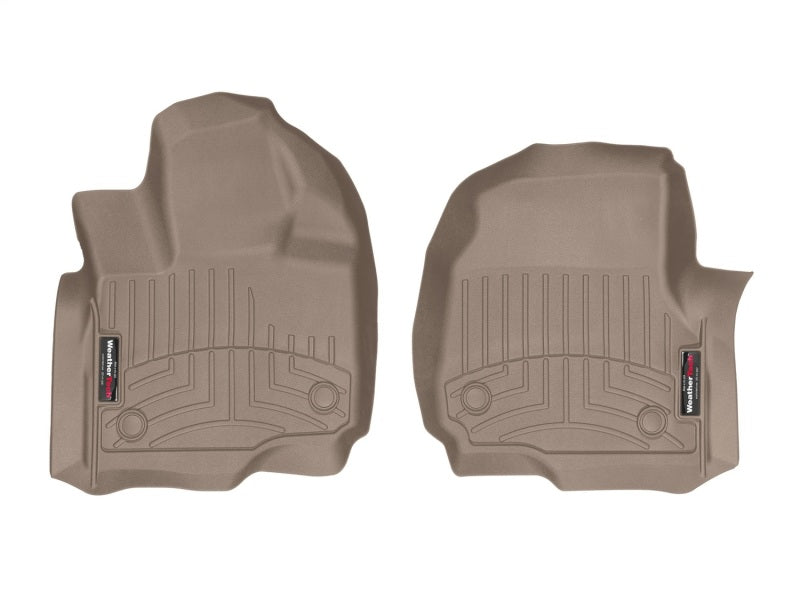 WeatherTech 2018+ Lincoln Navigator / Navigator L Front FloorLiner - Tan