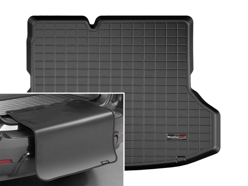 WeatherTech 2017+ Hyundai Ioniq Hybrid Cargo Liner w/ Bumper Protector - Black (Not Plug-In Hybrid)