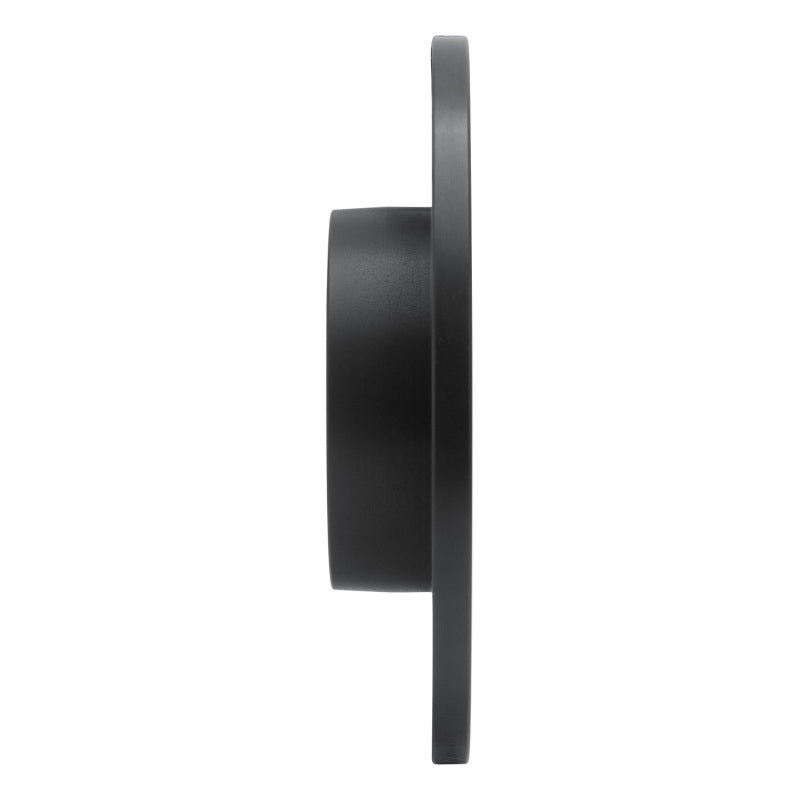 R1 80-83 Nissan 200SX Front Left Drilled & Slotted Black Brake Rotor