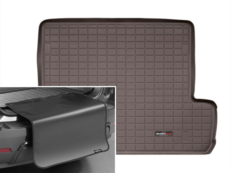 WeatherTech 2010+ Toyota 4Runner Cargo With Bumper Protector - Cocoa